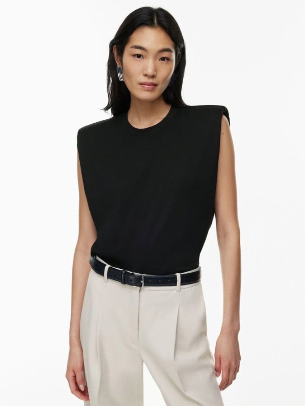 NWOT Aritzia Babaton Shoulder Pad Tank - Large